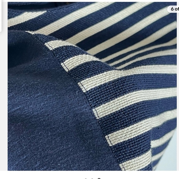 J crew STRIPED AND SOLID KNIT SHIFT DRESS - Picture 6 of 8